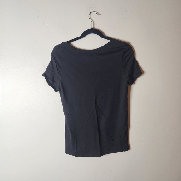 Quince Cotton Modal Scoop Neck Tee Size Medium - Picture 3 of 6